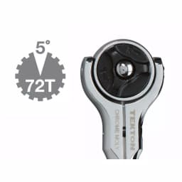 TEKTON 1/4 in. Drive 5 in. Swivel Head Ratchet, 72-Tooth thumbnail 9