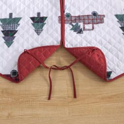 Country Living 48 in. Vintage Truck Quilted Tree Skirt, Reversible Microfiber thumbnail 9
