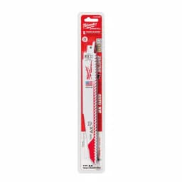 Milwaukee AX 9 in. 5 TPI Wood & Nail Embedded Wood Reciprocating Saw Blades (5-Pack) thumbnail 3