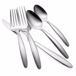 Oneida Glissade 18/0 Stainless Steel Oval Bowl Soup and Dessert Spoons, Set of 12 thumbnail 2