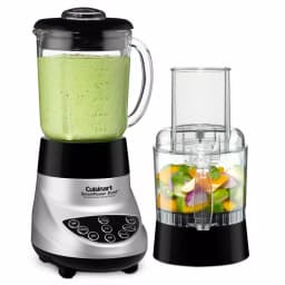 Cuisinart SmartPower Duet 7-Speed Blender and 3-Cup Food Processor, Brushed Chrome thumbnail 2