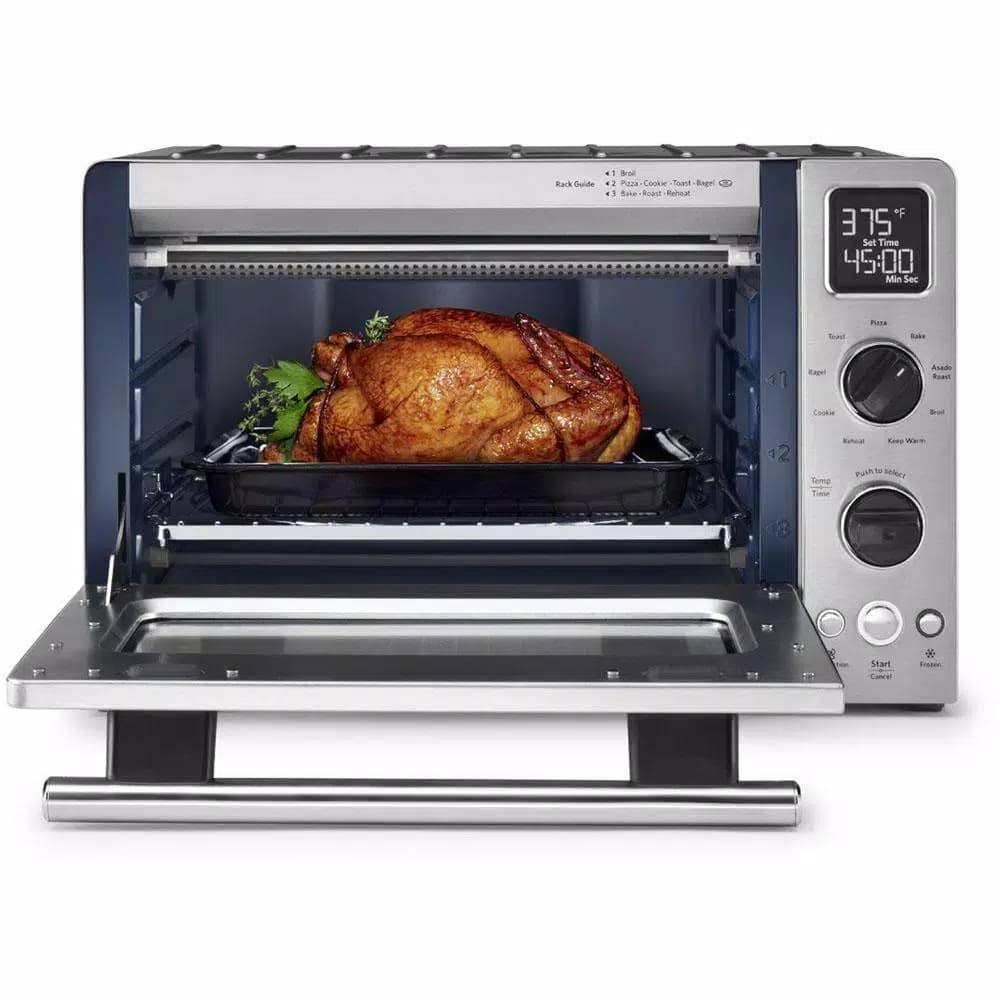 KitchenAid KCO273SS 1800W 6-Slice Convection Toaster Oven, Stainless Steel