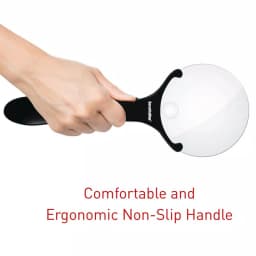 SecurityMan Handheld Magnifying Glass with 2 LED Lights - 3X/5X Dual Lens Illuminated Magnifier thumbnail 6