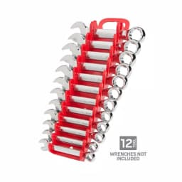 TEKTON 12-Tool Store-and-Go Stubby Wrench Rack Keeper, Red thumbnail 7