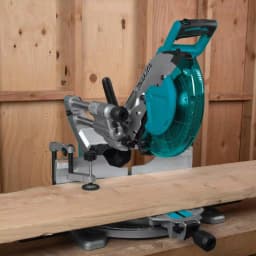 Makita 10 in. Dual Bevel Sliding Compound Miter Saw with Laser, 15 Amp thumbnail 11
