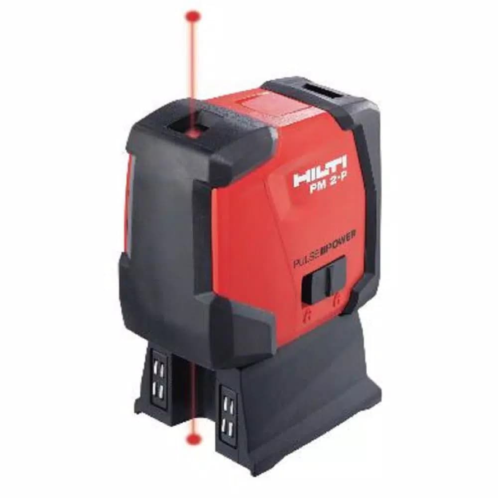 Hilti PM 2-P Plumb Laser Level, Red, 100 ft. Range, Self-Leveling