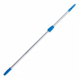 Unger Aluminum Telescopic Pole, 4-8 ft. Extendable Cleaning Handle with Locking Cone thumbnail 1