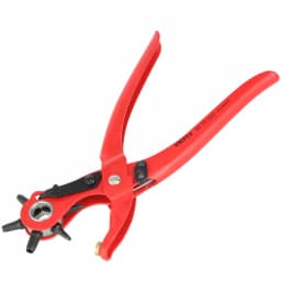 KNIPEX Heavy Duty Forged Steel Revolving Punch Pliers with 6 Interchangeable Punches thumbnail 5