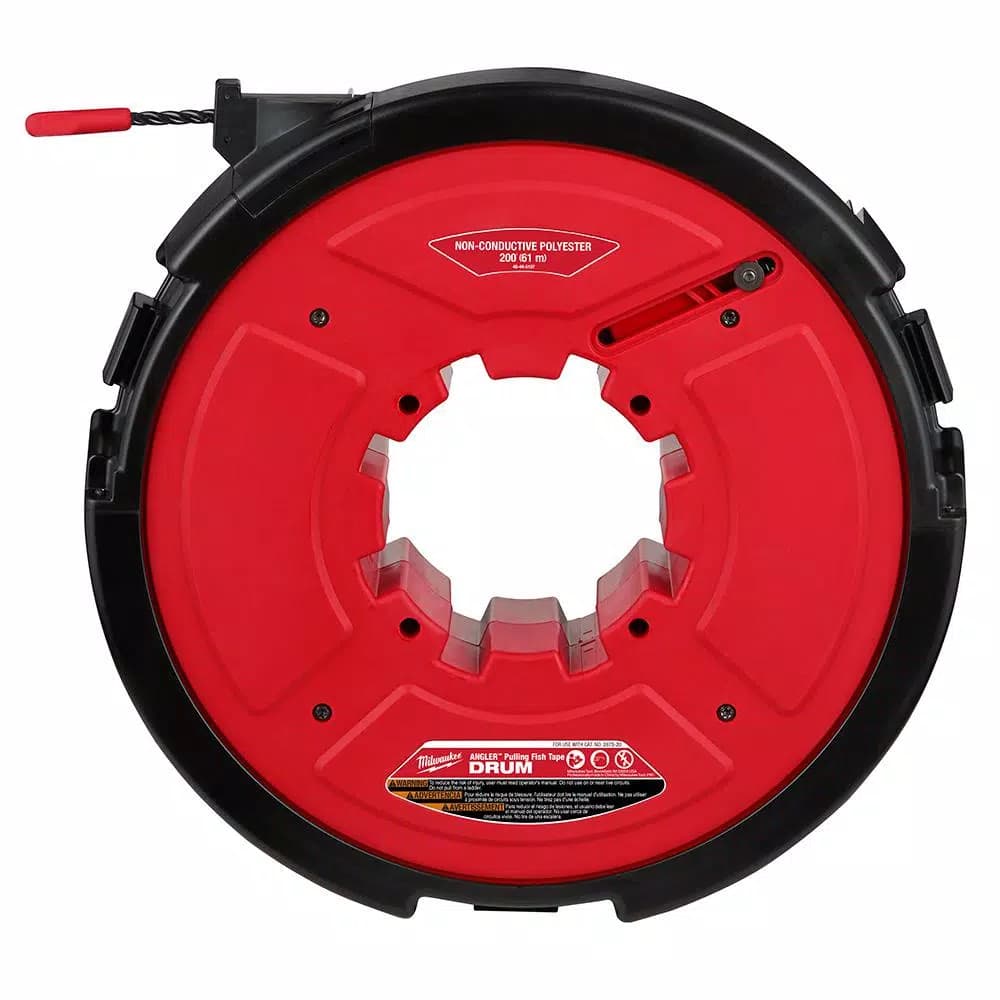 Milwaukee M18 FUEL Angler 200 ft. Non-Conductive Polyester Fish Tape Replacement Cartridge