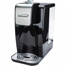 Brentwood Appliances KT-2200 Single-Touch Instant Hot Water Dispenser, 9.2-Cup, Black/Stainless Steel thumbnail 1