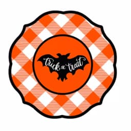 Sugar Plum Party SugarPlum Collection Boo Y'all Halloween Hexagon Paper Dinner Plates, 16-Piece Set thumbnail 1