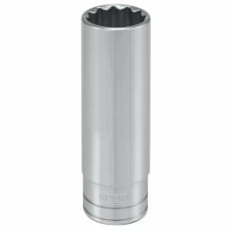 Husky 1/2 in. Drive 3/4 in. 12-Point SAE Deep Socket thumbnail 1