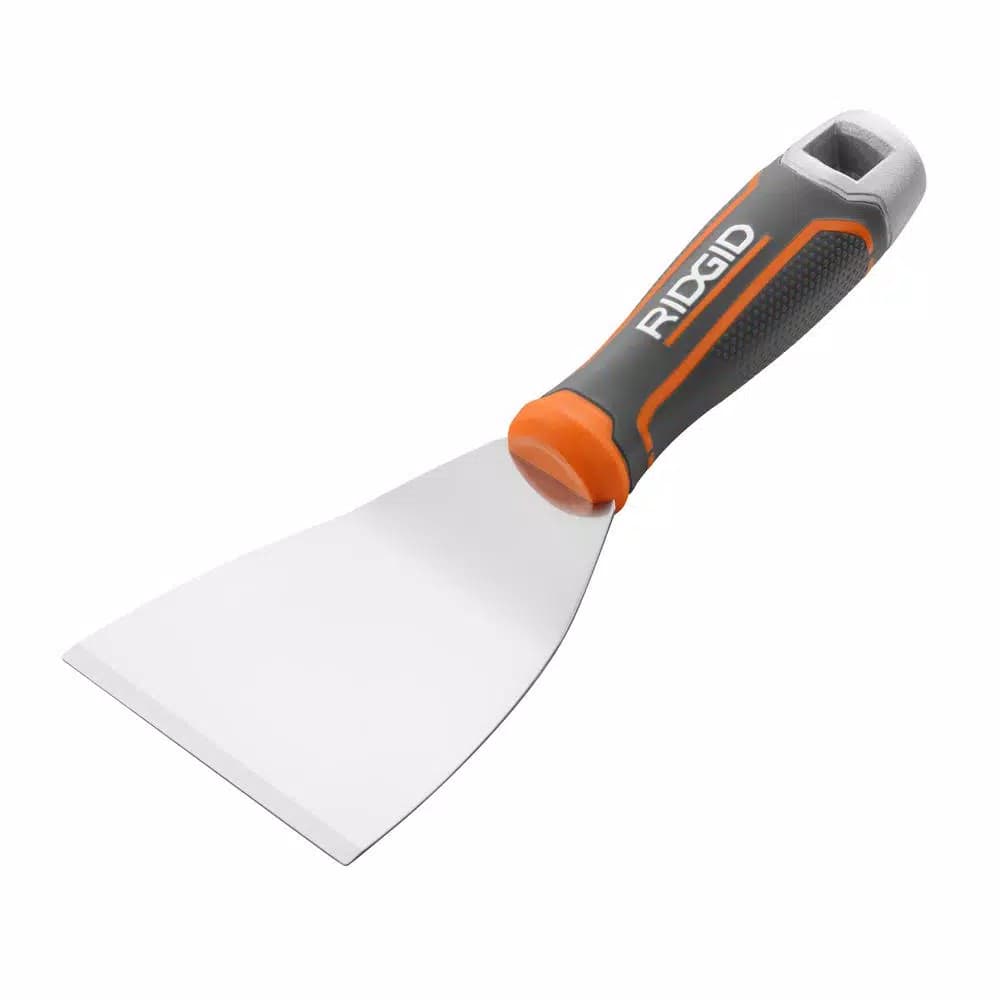 RIDGID 3 in. Chisel Edge Scraper with Hammer End