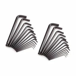 TEKTON 26-Piece Long Arm Ball End Hex Key Wrench Set, Inch and Metric thumbnail 2