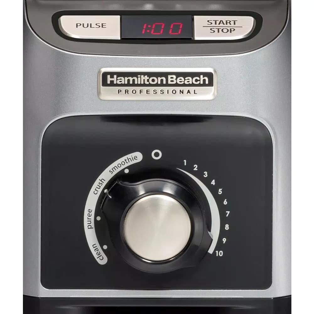 Hamilton Beach Professional 1800W Blender with 64 oz. Shatterproof Jar and 4 Program Settings
