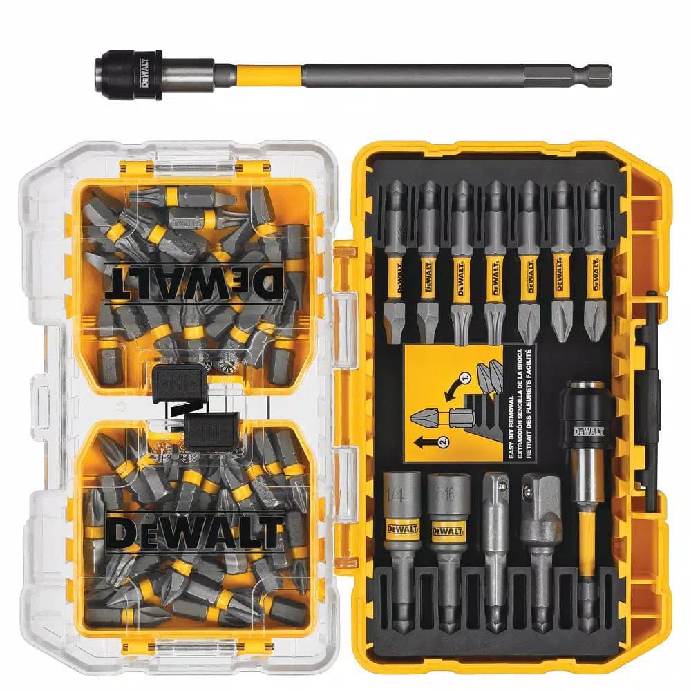 DEWALT MAXFIT 60-Piece Screwdriver Bit Set with Magnetic Screw Lock System