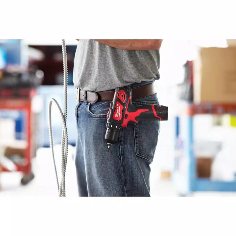 Milwaukee M12 12V Lithium-Ion Cordless 3/8 in. Drill/Driver and Oscillating Multi-Tool Kit