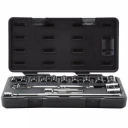 GEARWRENCH 1/2 in. Drive 6-Point SAE Ratchet and Socket Set, 15-Piece thumbnail 2