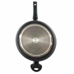 Unbranded Allston 4.5 Qt. Aluminum Nonstick Saute Pan with Glass Lid, Black thumbnail 2