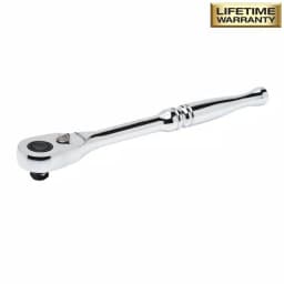 Husky 3-Piece Full Polish Ratchet Set, 1/4 in., 3/8 in., and 1/2 in. Drives thumbnail 6