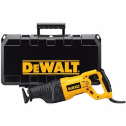 DEWALT 13 Amp Corded Reciprocating Saw Kit with Heavy Duty Carrying Case thumbnail 1