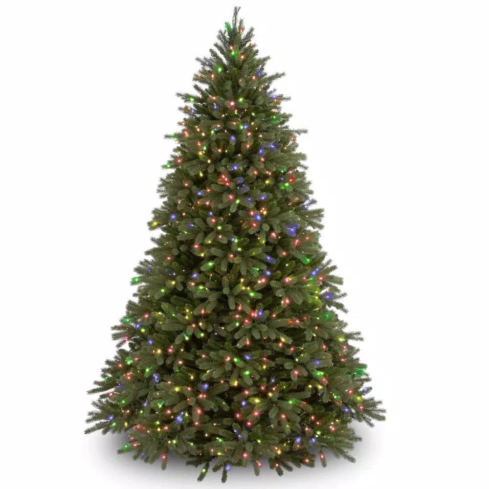 National Tree Company 9 ft. Jersey Fraser Fir Artificial Christmas Tree with 1500 Multicolor Lights