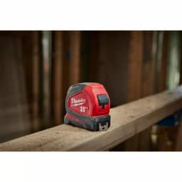 Milwaukee 25 ft. Compact Tape Measure with Nylon Blade Protection and 5-Point Reinforced Frame thumbnail 6