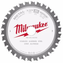 Milwaukee 5-3/8 in. 30T Metal & Stainless Steel Carbide Circular Saw Blade thumbnail 1