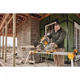 DEWALT 12 in. Corded Single Bevel Compound Miter Saw with 2-Pack Carbide Blade Set thumbnail 12