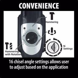 Makita HR4510C 13.5 Amp SDS-MAX Rotary Hammer Drill with AVT, 1-3/4 in. Chuck thumbnail 5