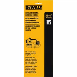 DEWALT 18 TPI Bi-Metal Portable Bandsaw Blades, 32-7/8 in., 0.02 in. Width (3-Pack) thumbnail 3
