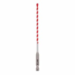 Milwaukee SHOCKWAVE 5/32 in. Carbide Hammer Drill Bit, 6 in. Length, 1/4 in. Hex Shank thumbnail 1