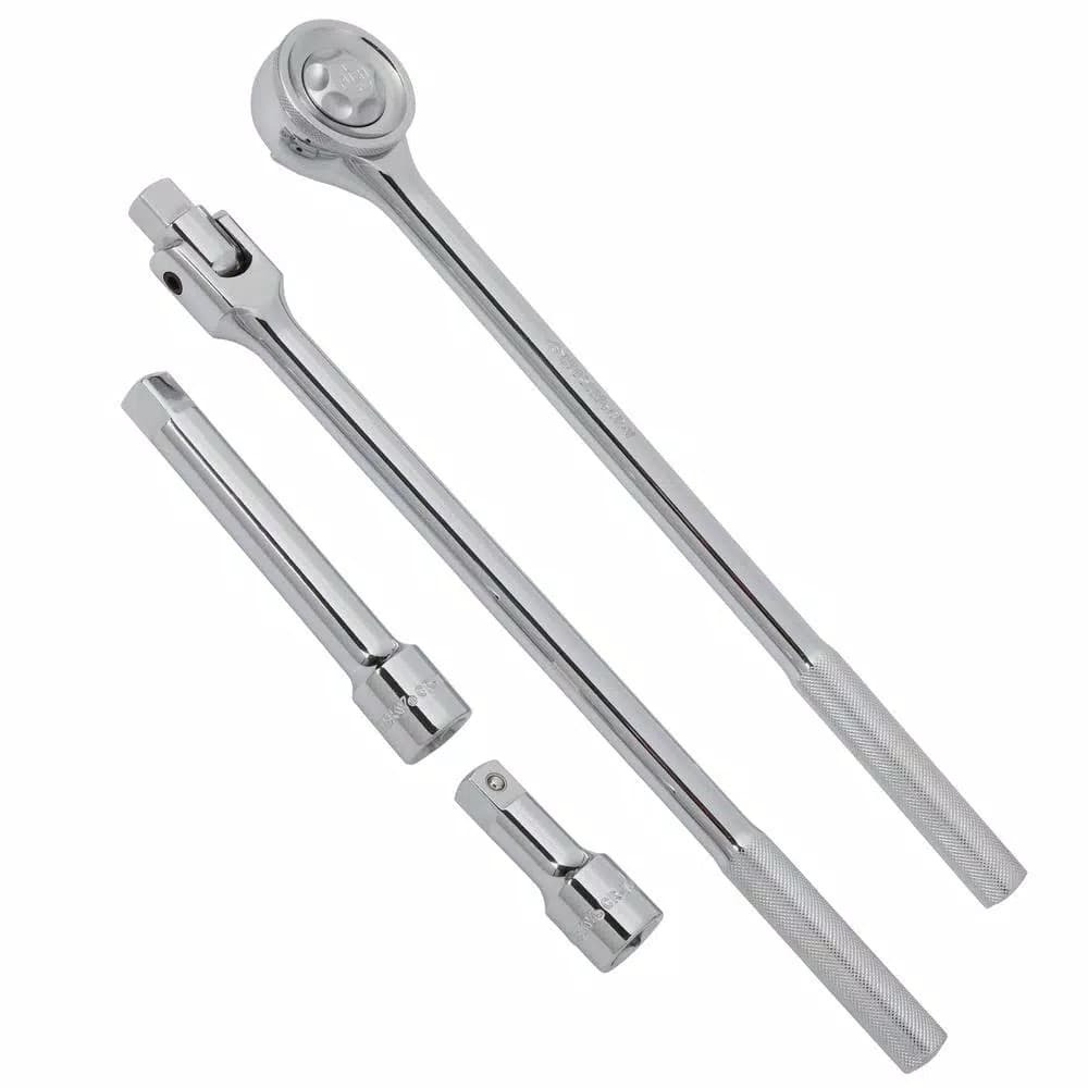 Husky 14-Piece 3/4 in. Drive SAE Socket and Ratchet Set