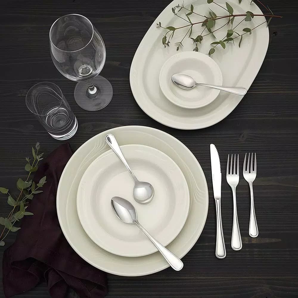 Oneida T015FDIF 18/10 Stainless Steel European Table Fork, Silver, 12-Pack