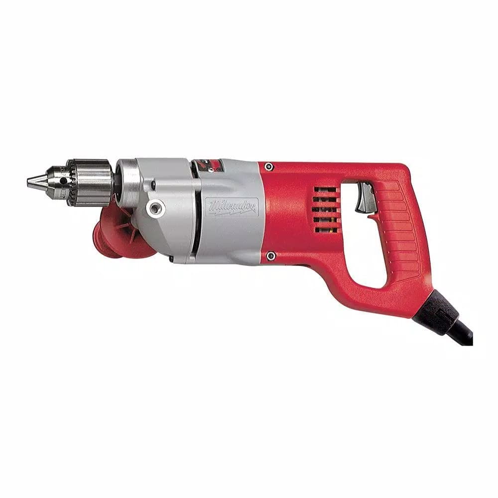 Milwaukee 1/2 in. 7 Amp Corded D-Handle Drill, 0-600 RPM