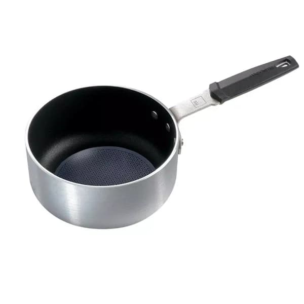 Moneta Pro Protection Base 3 qt. Aluminum Nonstick Sauce Pot, Silver