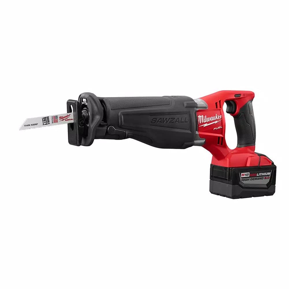 Milwaukee M18 FUEL 18V Brushless Reciprocating Saw Kit with (2) 9.0Ah Batteries & Charger