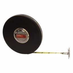 Lufkin Banner Series 164 ft. SAE/Metric Dual Sided Tape Measure, 3/8 in. Yellow Clad Blade thumbnail 1
