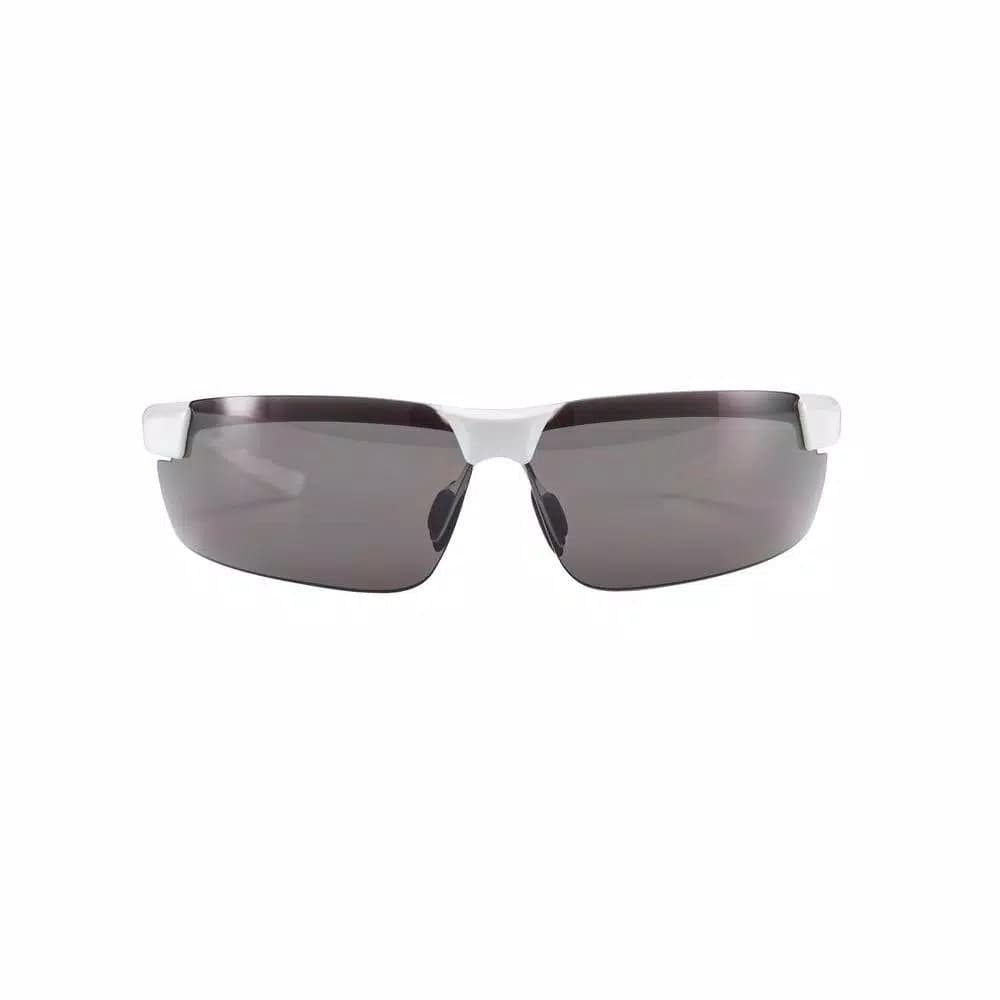 3M Performance Safety Eyewear, White Metallic Frame with Gray Anti-Fog Lens, Ultra-Comfort Design (4-Pack)