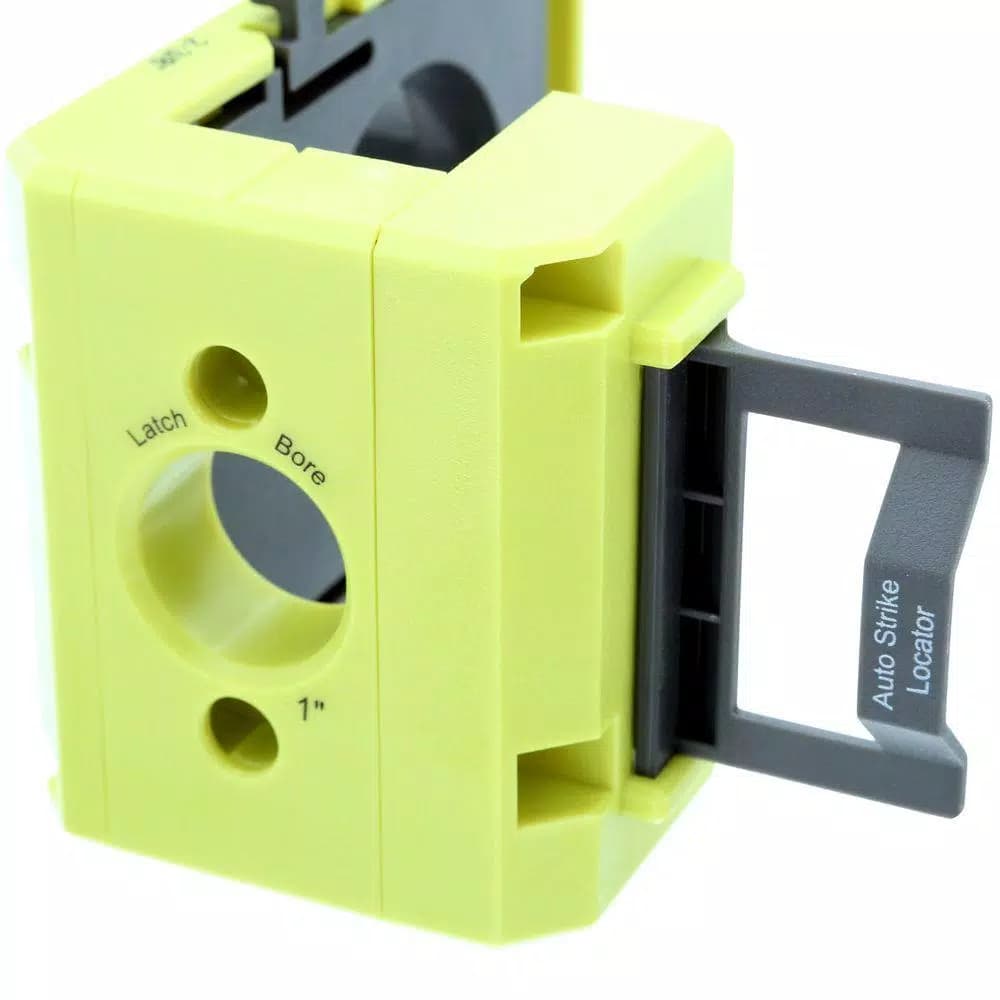 RYOBI Wood/Metal Door Lock Installation Kit with Dual Backset Adjustment