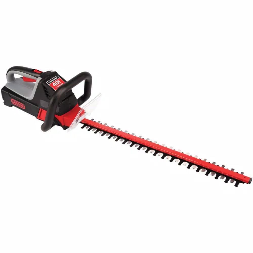 Unbranded Oregon 40V Max Cordless Hedge Trimmer Kit with 2.4 Ah Battery and Charger, 24 in. Blade
