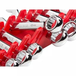 TEKTON 12-Tool Store-and-Go Stubby Wrench Rack Keeper, Red thumbnail 8