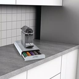Mind Reader Anchor Nespresso Capsule Storage Drawer, Silver 50-Capacity Espresso Pod Organizer thumbnail 1