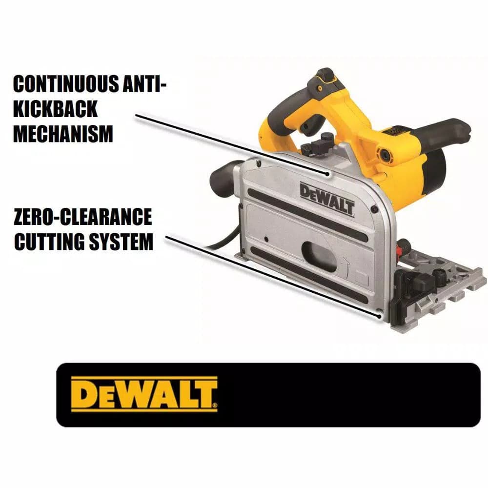 DEWALT 12 Amp 6-1/2 in. Corded Track Saw Kit (DWS520K)