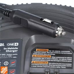RYOBI 18V ONE+ In-Vehicle Dual Chemistry Charger for 12V DC Outlet thumbnail 7