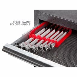 TEKTON 6-Piece Extra Long Flex-Head Ratcheting Box End Wrench Set, Metric 8-19 mm thumbnail 11
