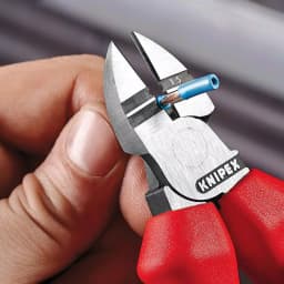 KNIPEX 6-1/4 in. Diagonal Cutter and Insulation Stripper, 1000V VDE Insulated thumbnail 4