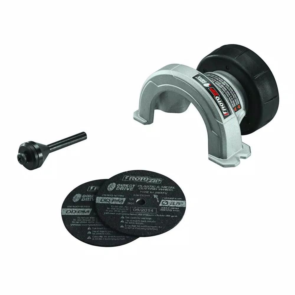 Rotozip 2-1/2 in. Direct Drive Cut-Off Rotary Tool Attachment for Steel, Copper, and Plastic