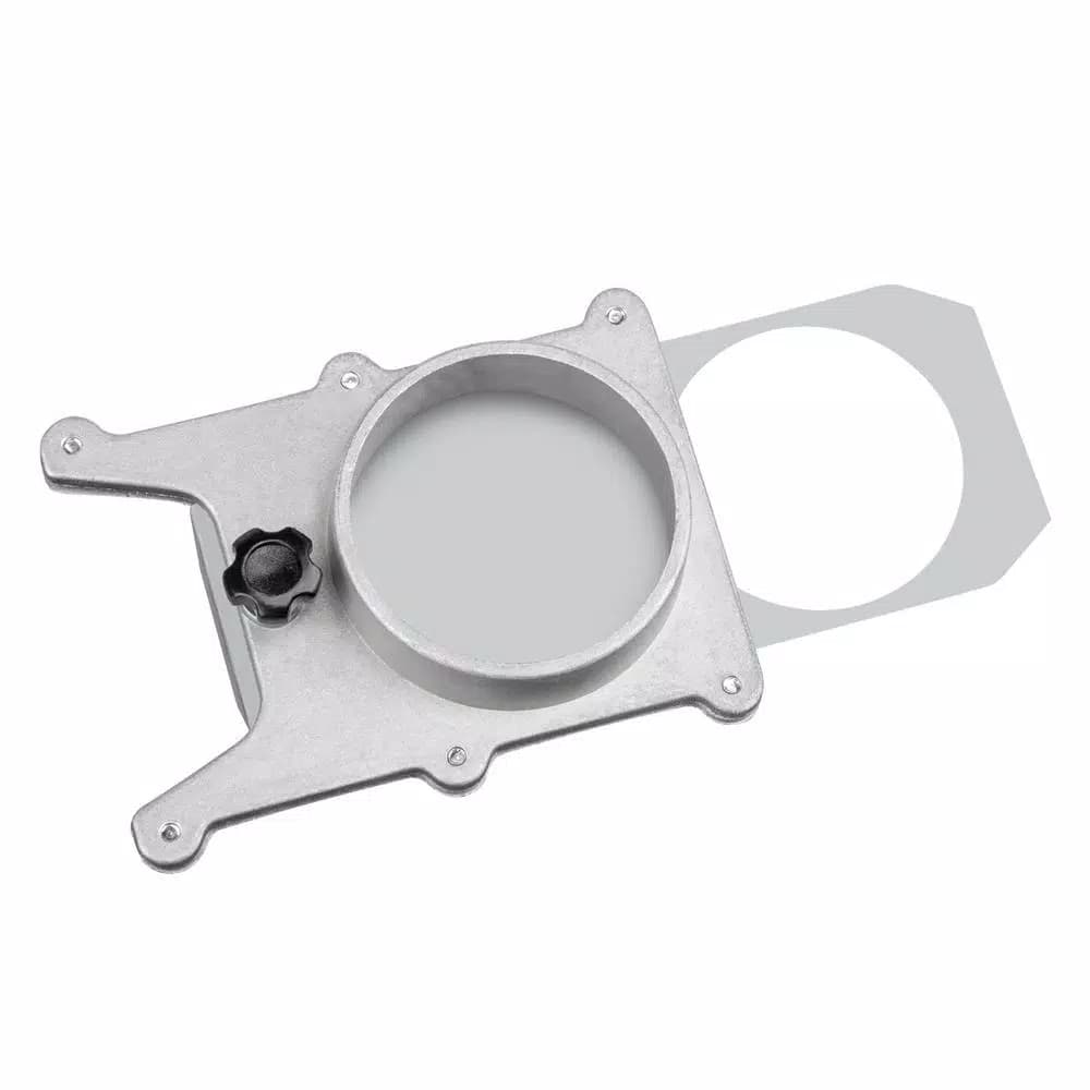 POWERTEC 5 in. Aluminum Blast Gate for Dust Collection Systems
