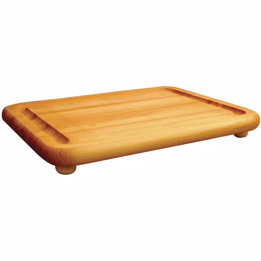 Catskill Craftsmen Jumbo Carver Hardwood Cutting Board with Feet